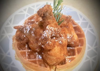 Buttermilk Chicken And Waffles